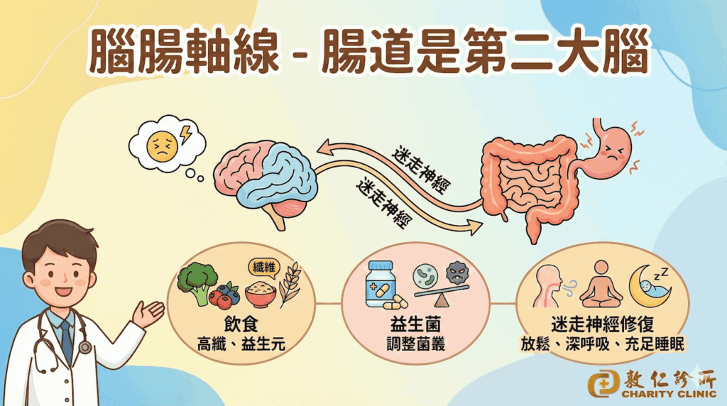 重塑腦腸軸的3大解決方案