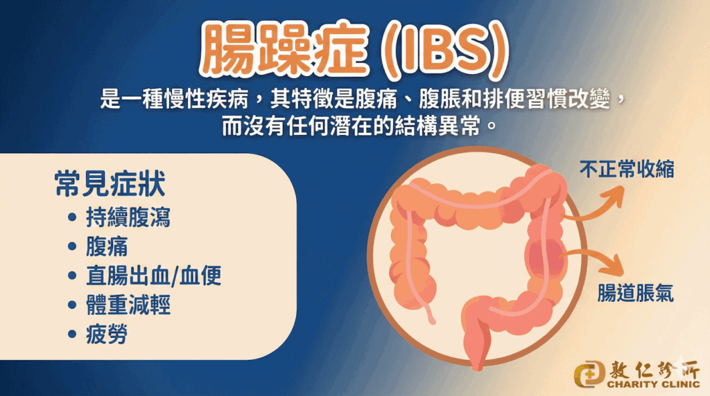 腸躁症(IBS)症狀圖解
